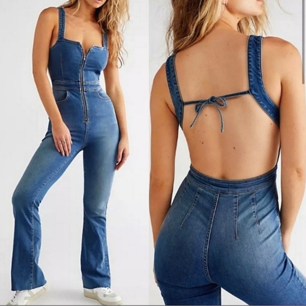 CRVY 2nd Ave One Piece/ Denim Jumpsuit
